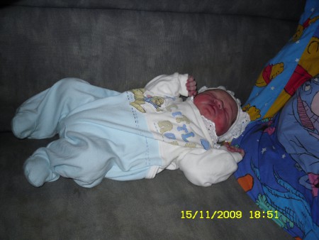 Lige kommet hjem fra sygehuset